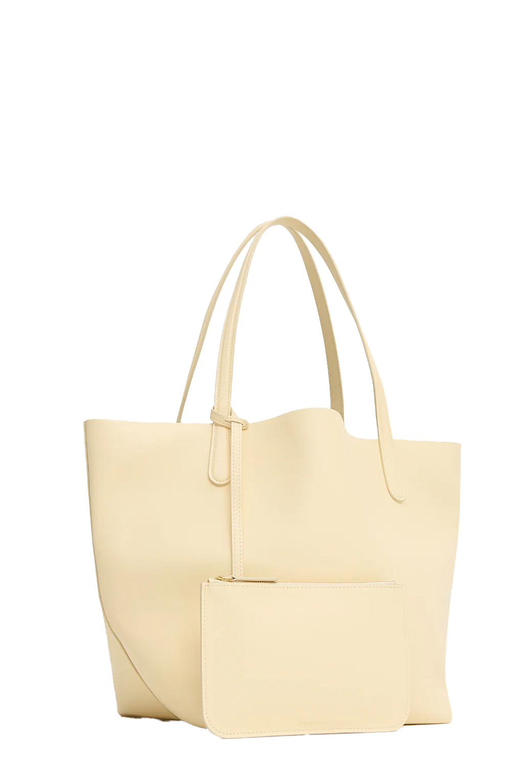 Everyday Soft Tote in Crema Paglia