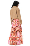 Rivadavia Trudy Long Skirt in Pink Vision