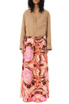 Rivadavia Trudy Long Skirt in Pink Vision