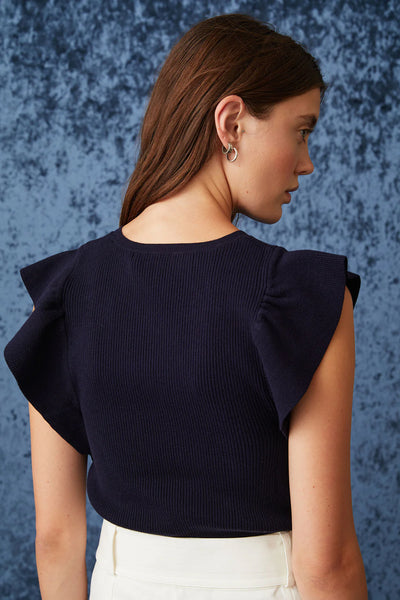 RORY TOP IN NAVY