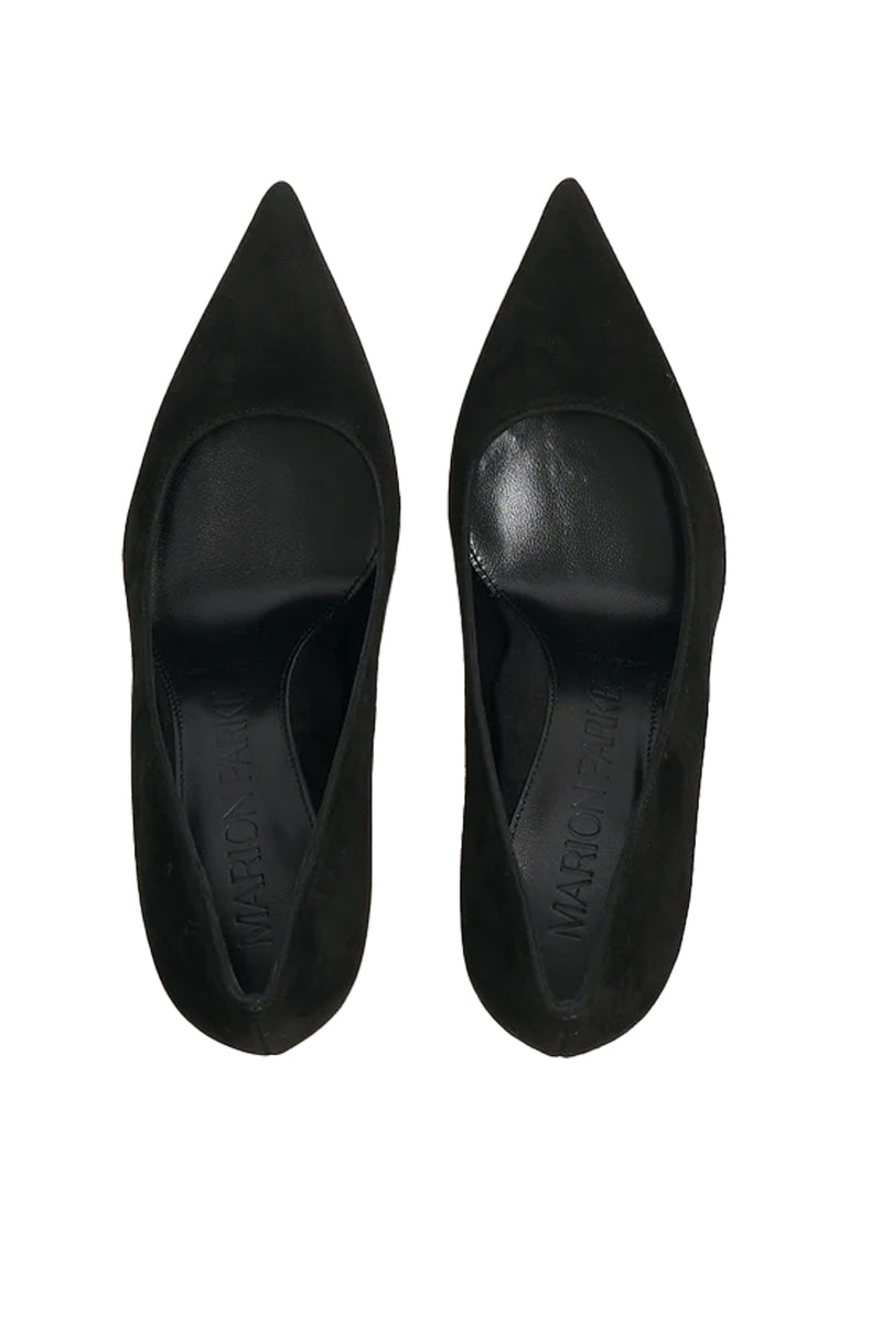 Classic Pump 70 in Black Suede