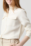Hannah Blouse in Ivory