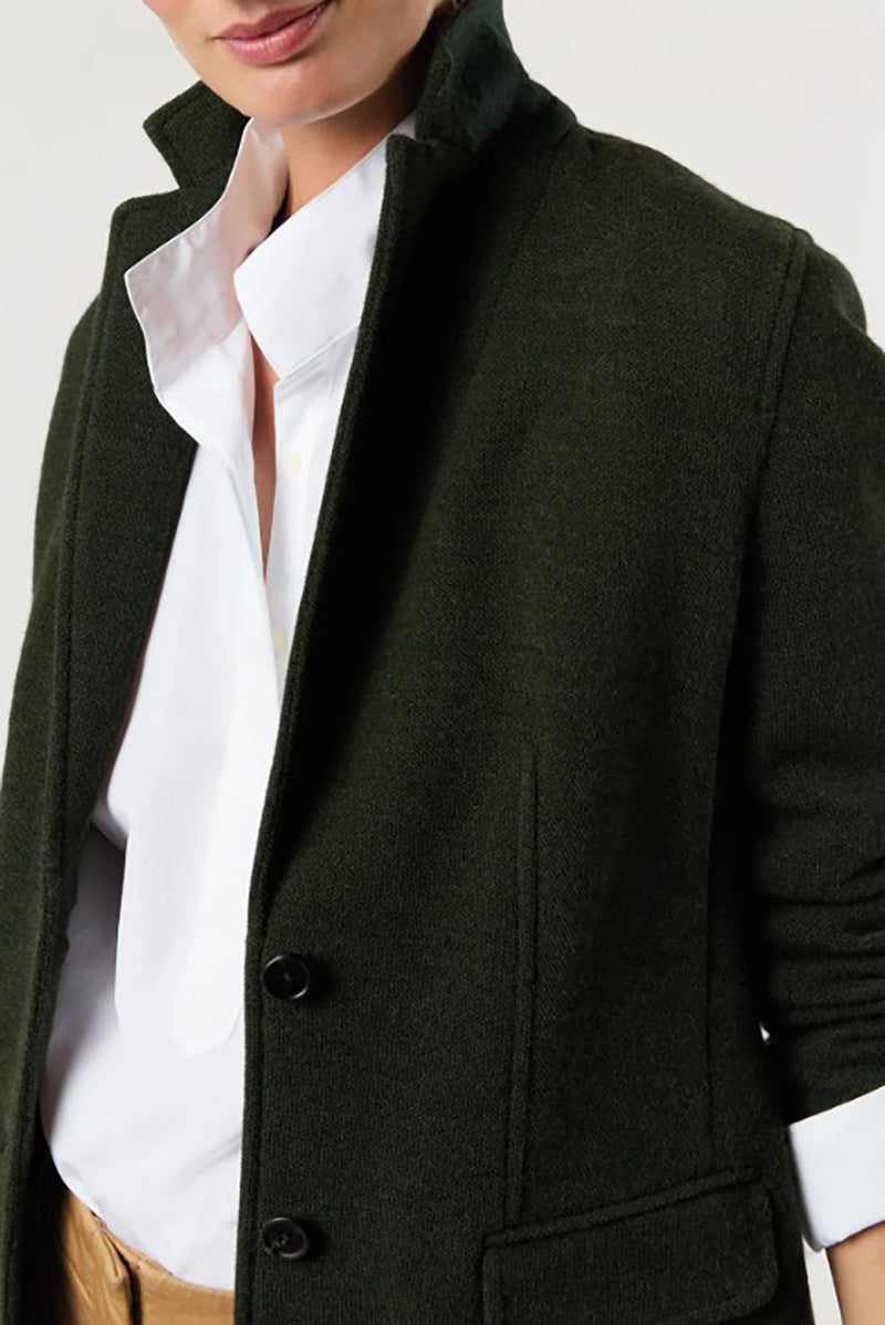 Palmer Jacket in Dark Olive