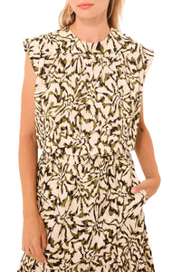 Alina Top in Abstract Floraburst