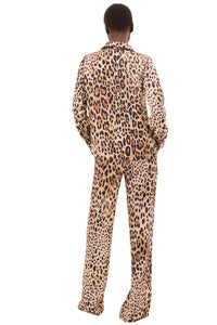 Celine Top Leopard Print