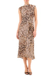 Giselle Dress in Leopard Print