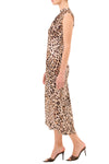 Giselle Dress in Leopard Print