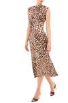 Giselle Dress in Leopard Print