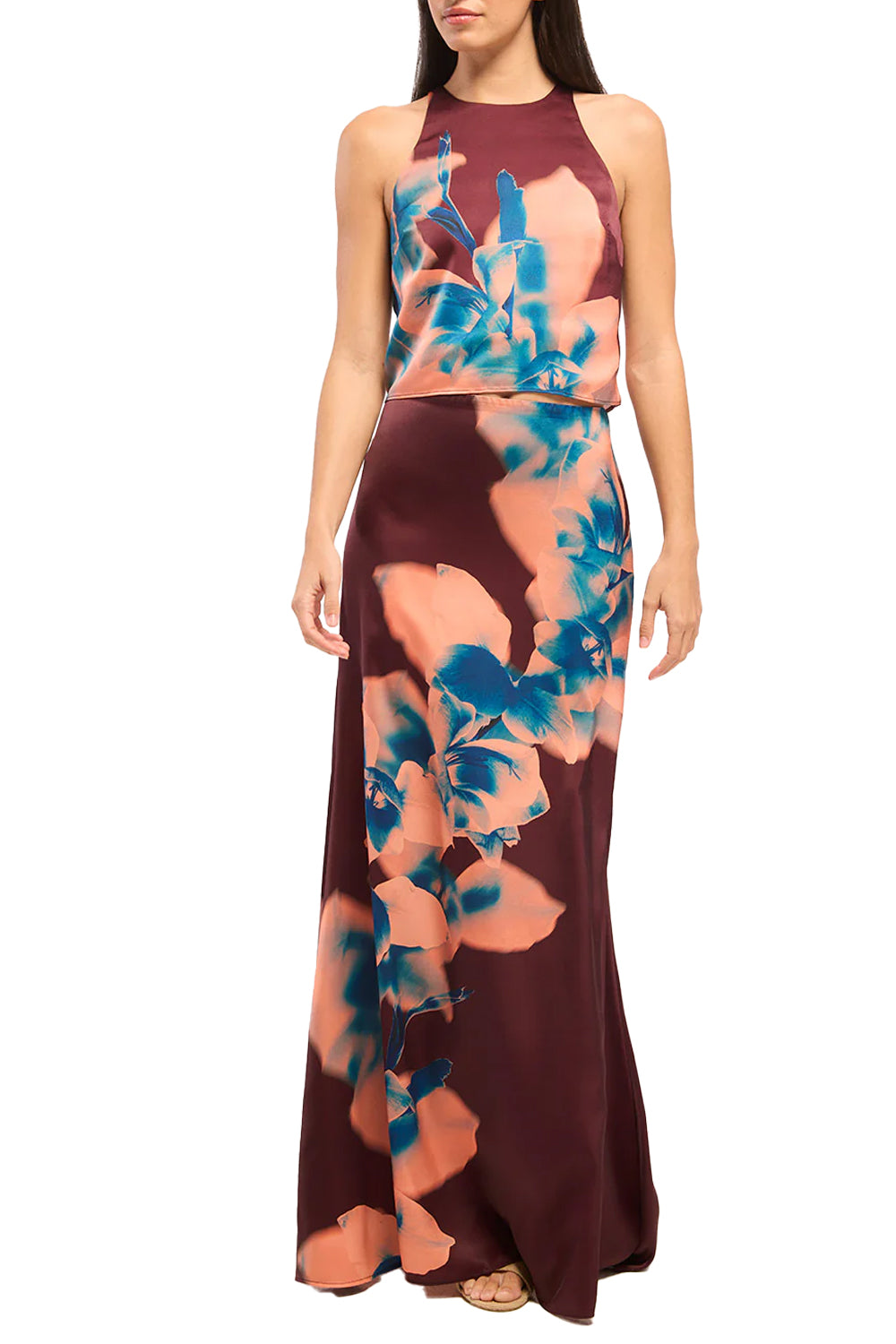 Jazz Skirt in Cerulean Orchid