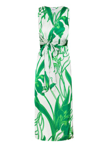Kina Dress in Winding Iris