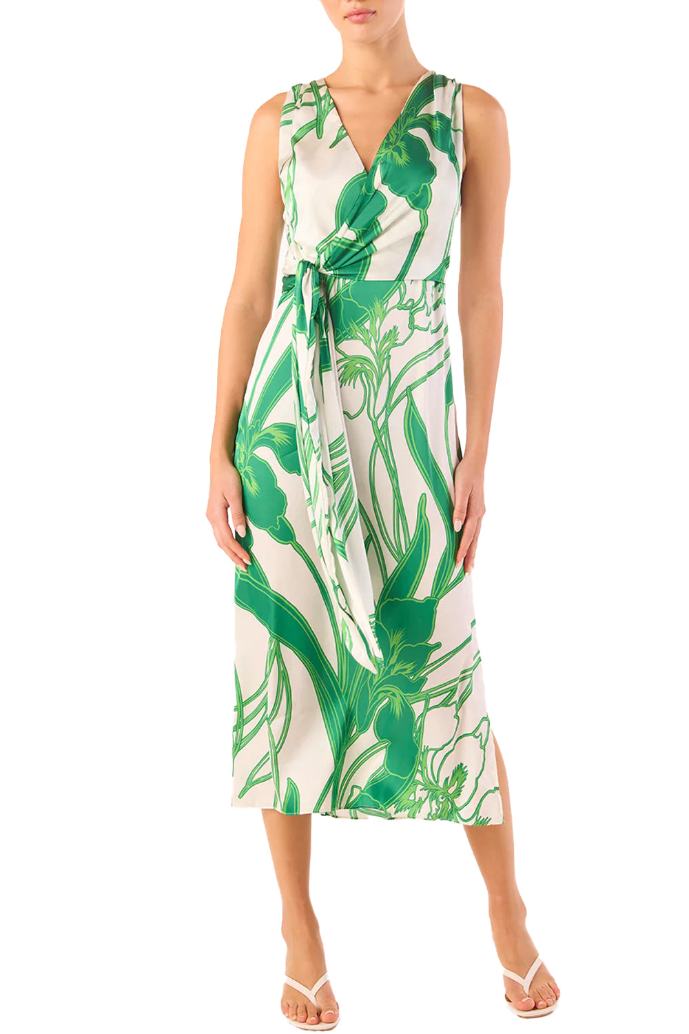 Kina Dress in Winding Iris