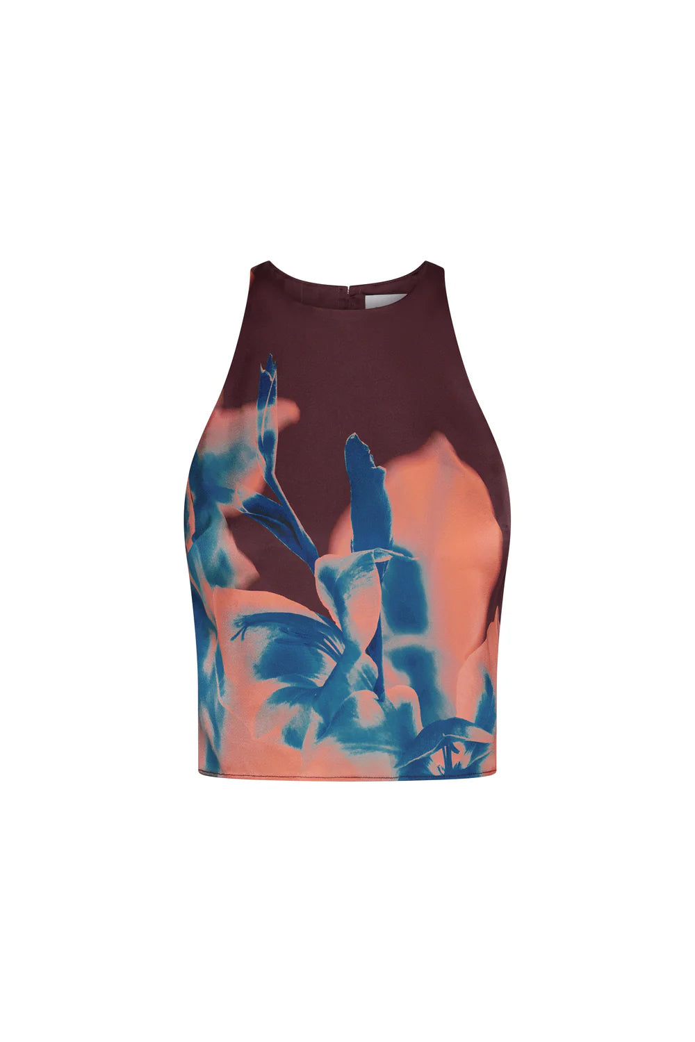 Kisha Top in Cerulean Orchid