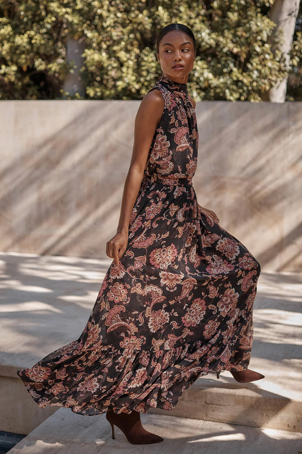 Anika Skirt in Autumn Chintz