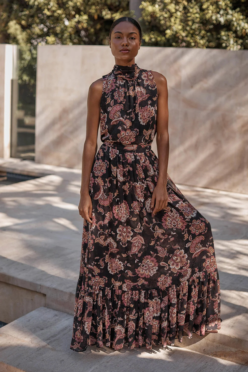 Anika Skirt in Autumn Chintz