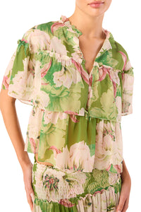 Mela Top in In Full Bloom