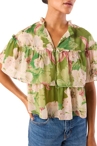 Mela Top in In Full Bloom