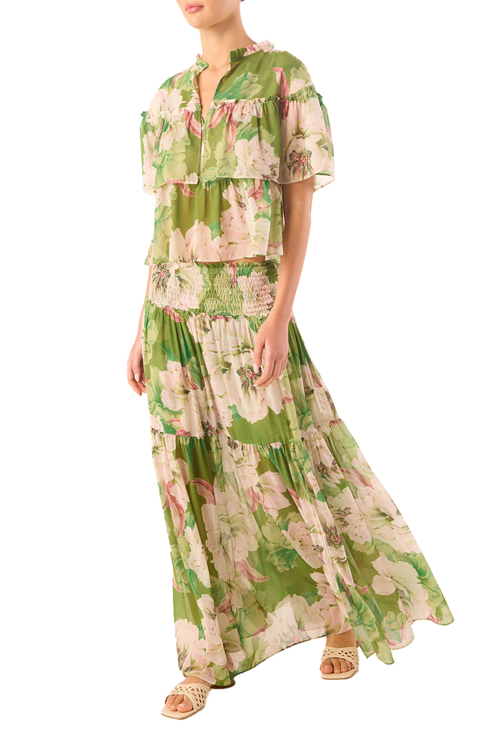 Mela Top in In Full Bloom