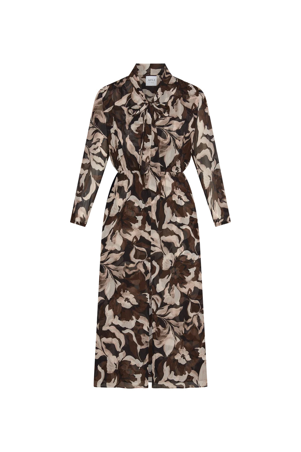 Wilma Dress in Chocolate Swirl