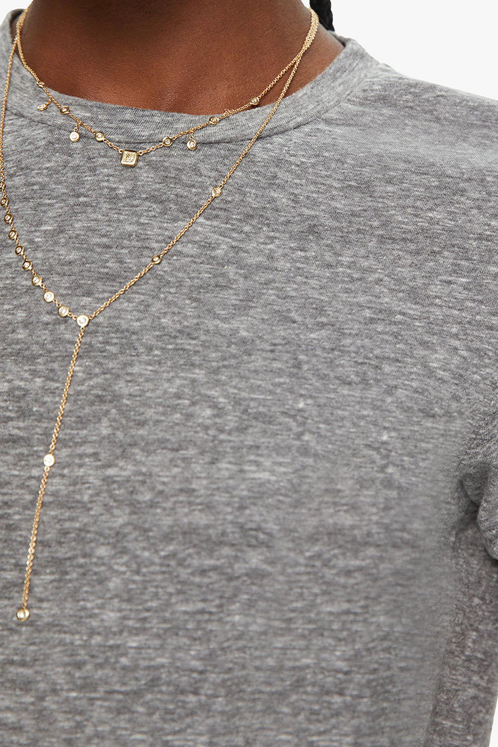 Lil Goodie Goodie in Heather Grey