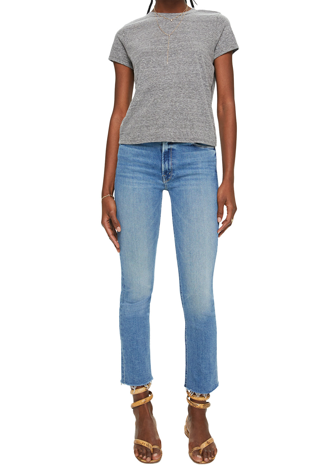 Lil Goodie Goodie in Heather Grey