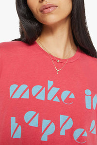 Boxy Goodie Goodie Tee in Make It Happen