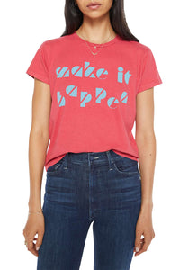 Boxy Goodie Goodie Tee in Make It Happen