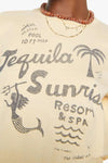 Boxy Goodie Goodie Tee in Tequila Sunrise Resort