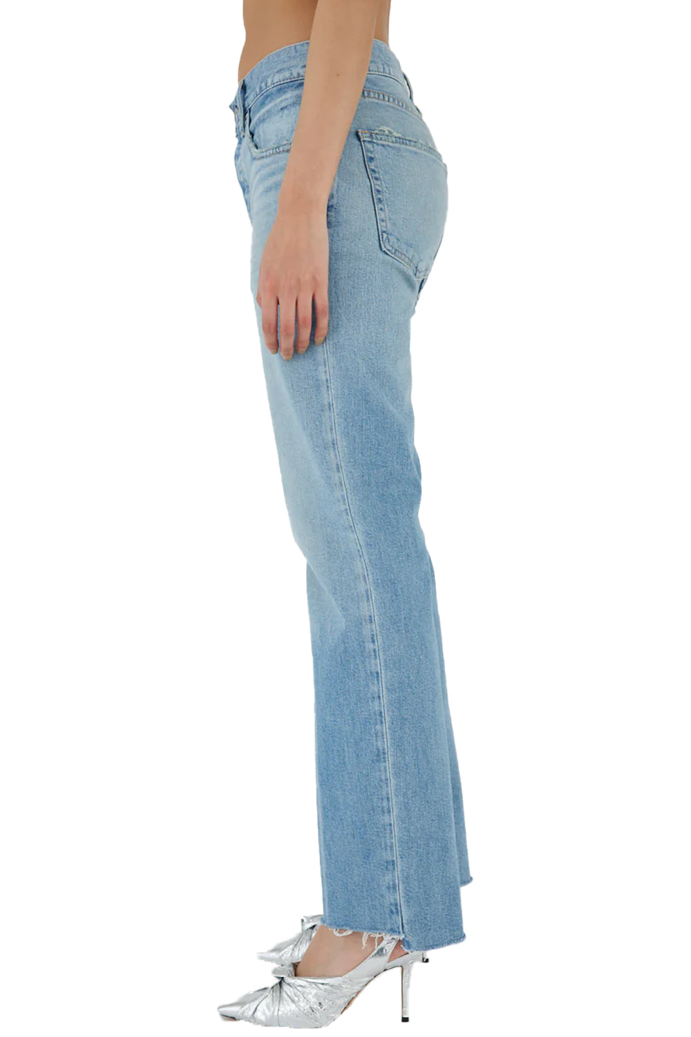 MOUSSY BEP OG ラインストーン 　WHITE Amherst Wide Straight – MOUSSY