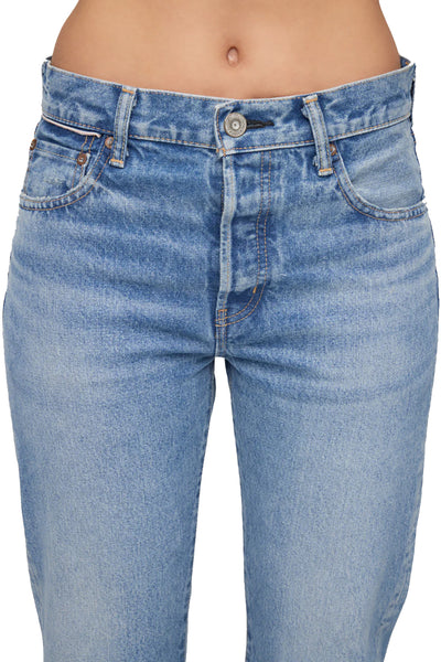 MV Garfield Straight Crop in Light Blue