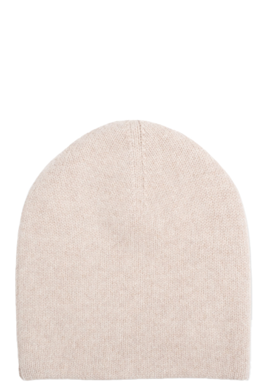 Heirloom Cashmere Double Layer Beanie in Oat