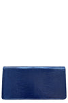Lola Clutch in Navy Lizard