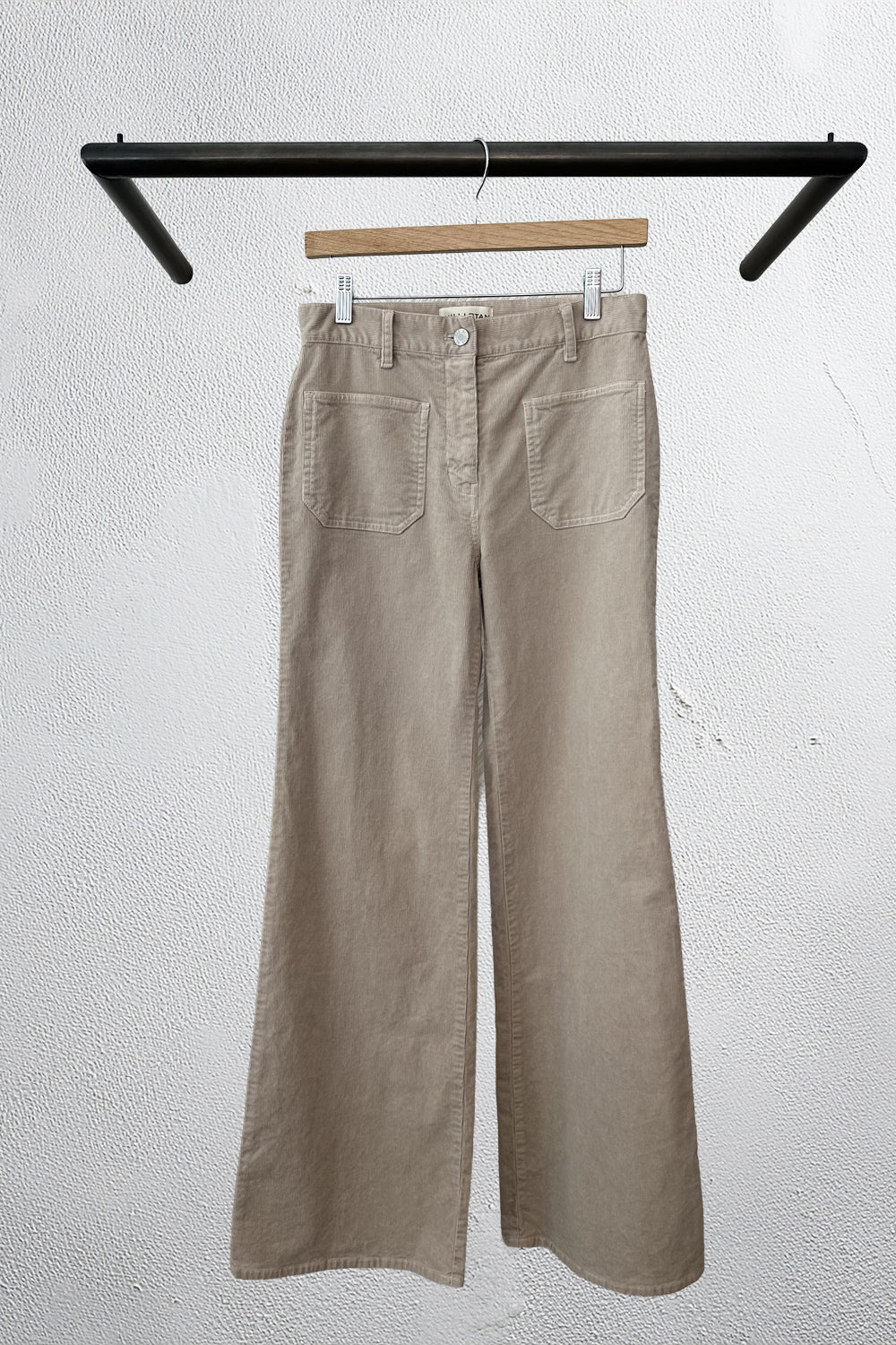 Florence Corduroy Pant in Travertine