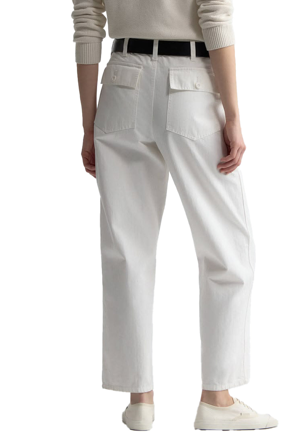 Earl Cotton Pant in Vintage Cream