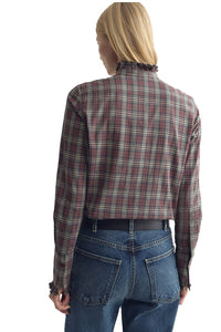 Elio Cotton Shirt in Rustic Check