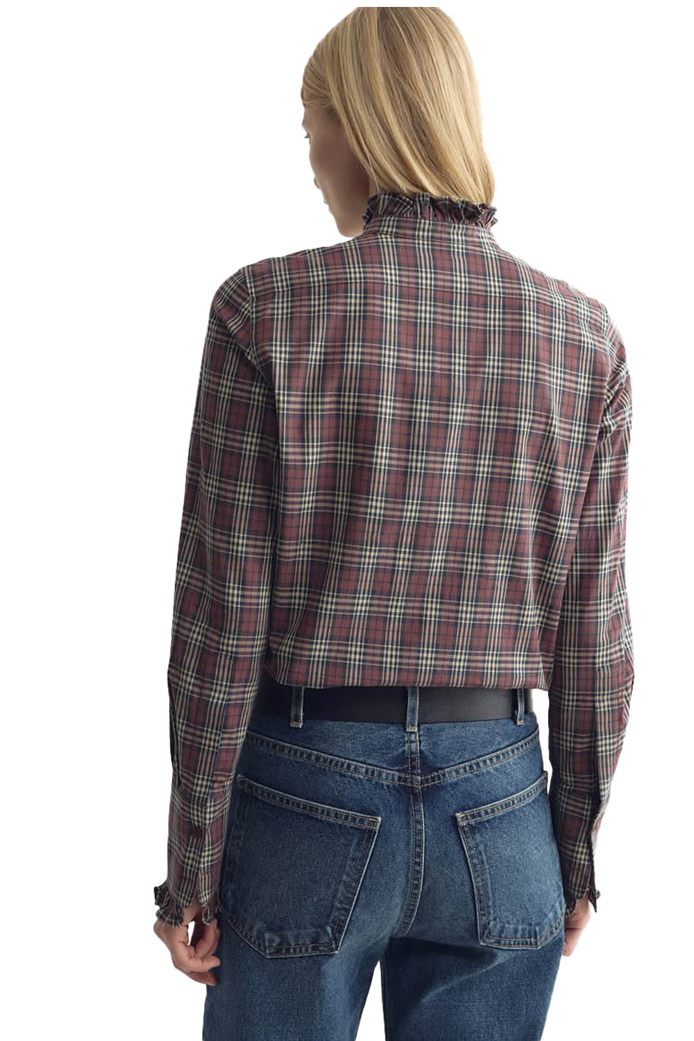 Elio Cotton Shirt in Rustic Check