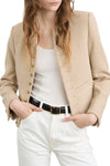 Patti Short Jacket in Khaki