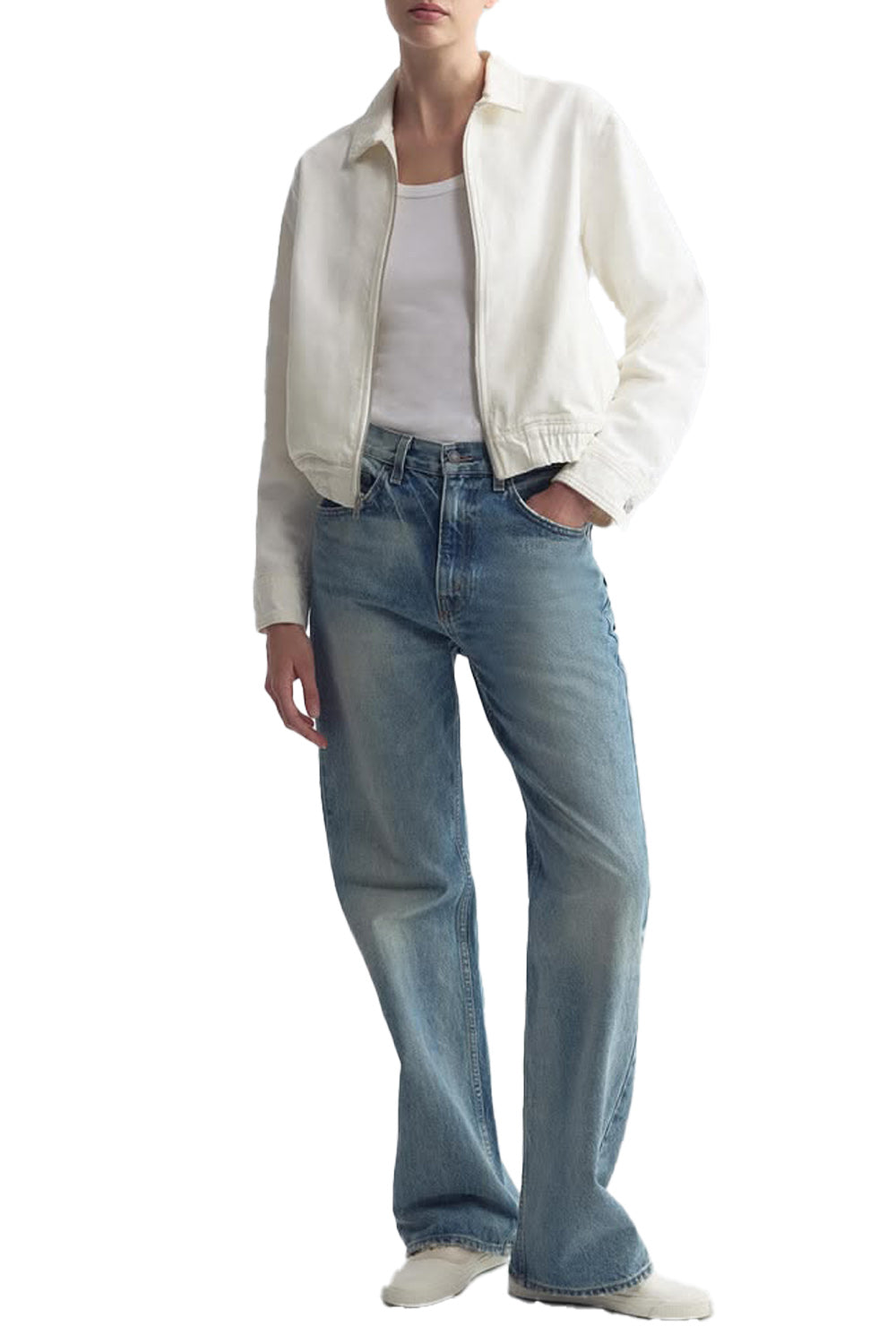 Najac Denim Jacket in Cream
