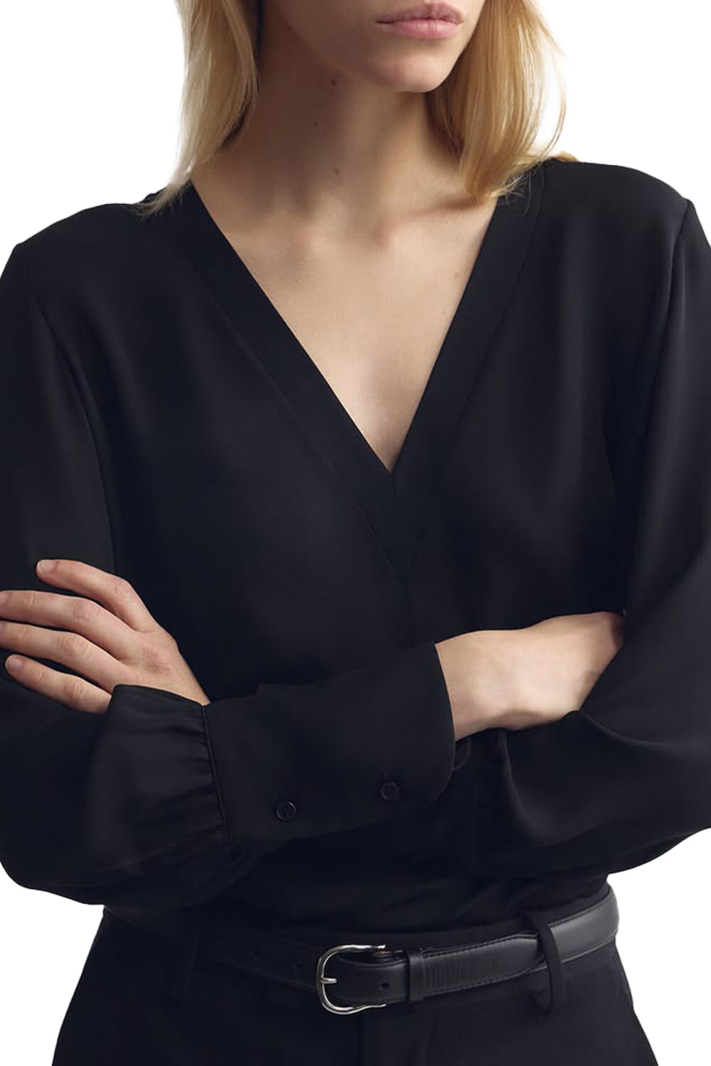 Mariposa Blouse in Black