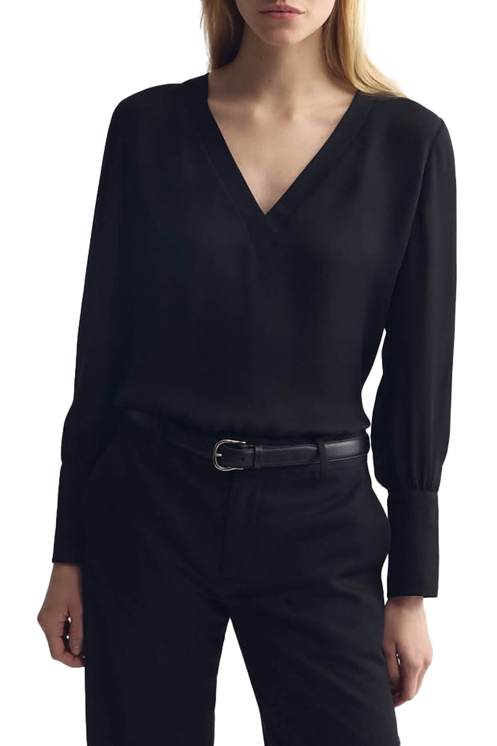 Mariposa Blouse in Black