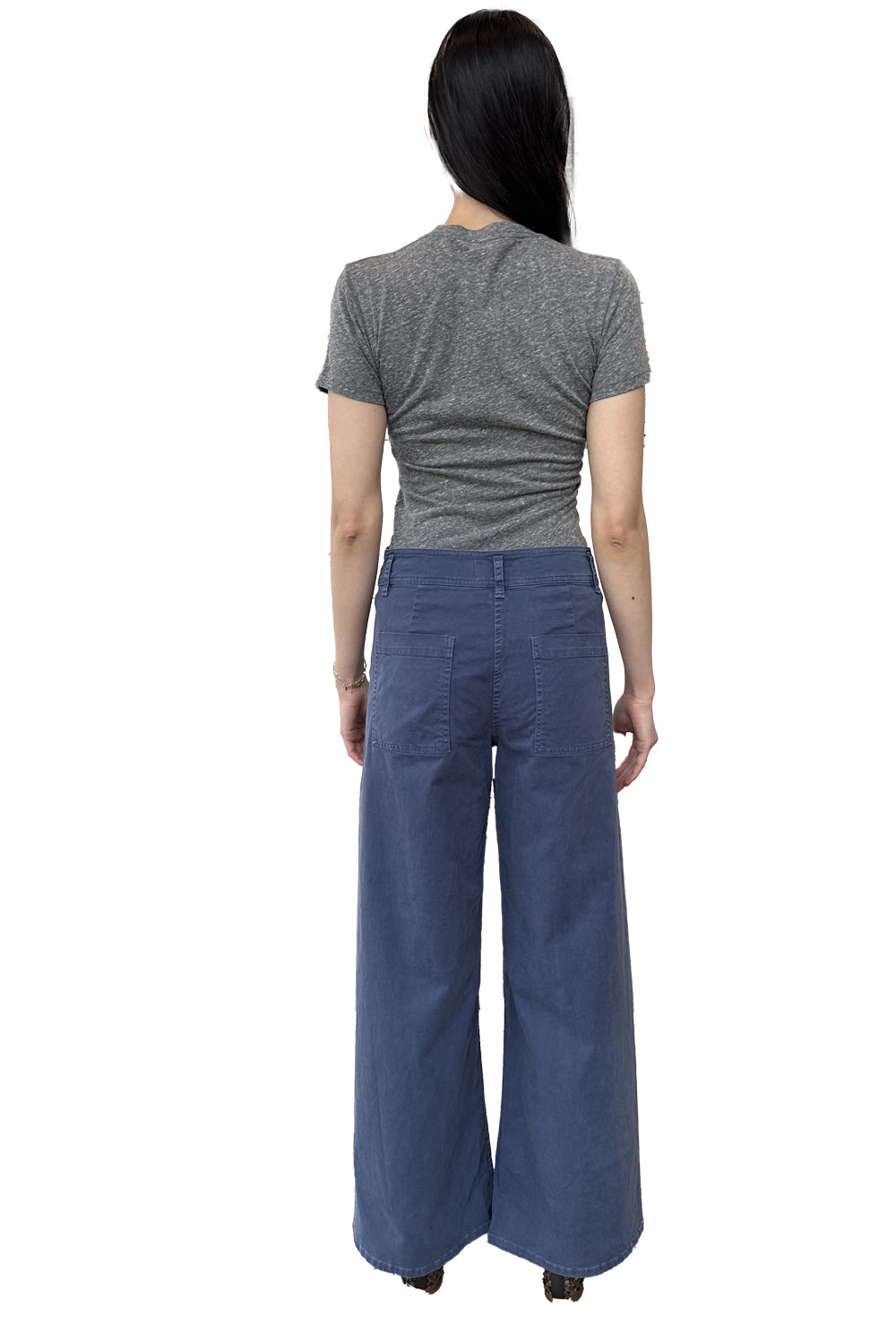 Megan Pant in Vintage Washed French Navy
