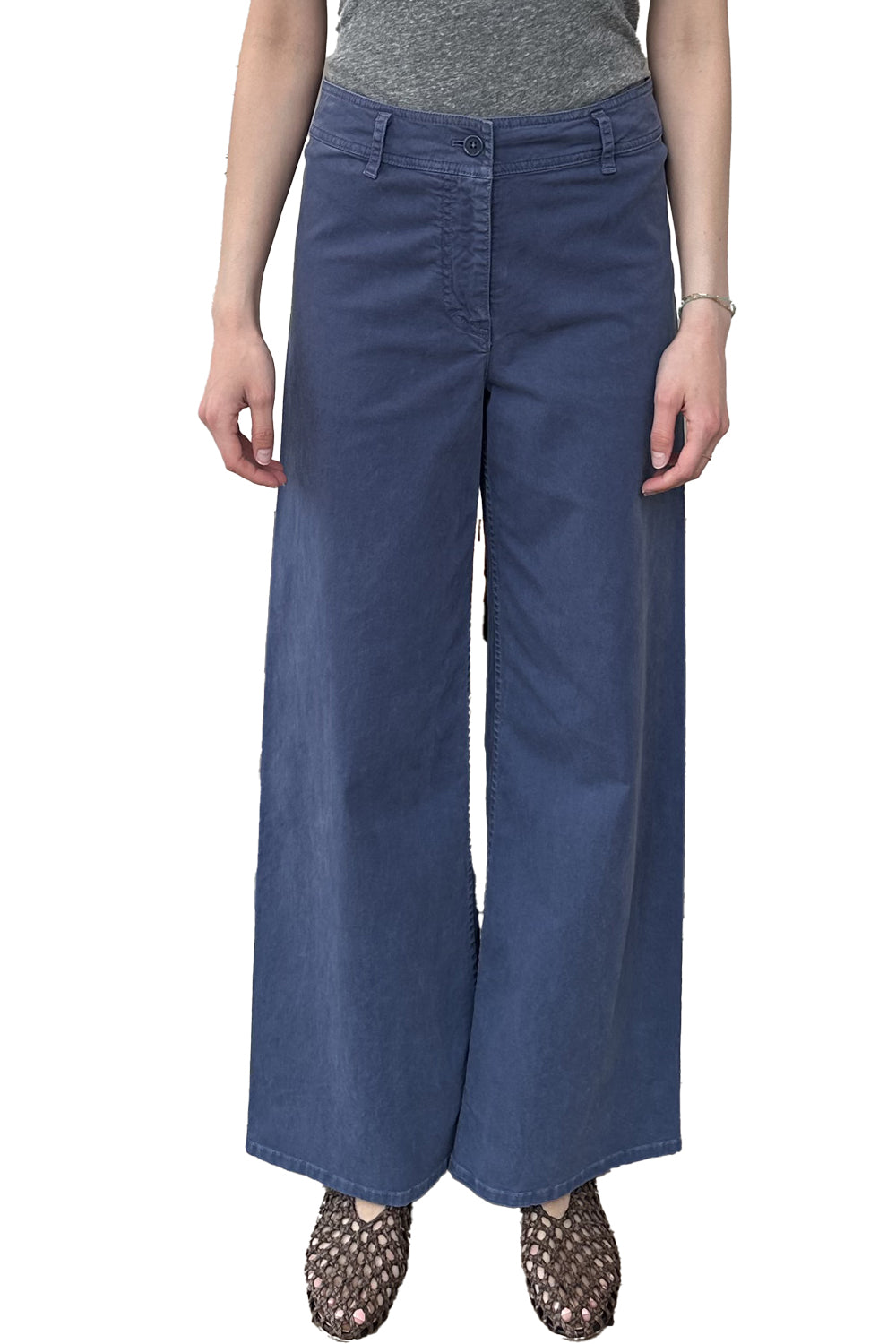 Megan Pant in Vintage Washed French Navy