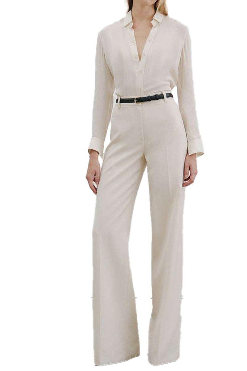 Rivers Wool Pant in Stone
