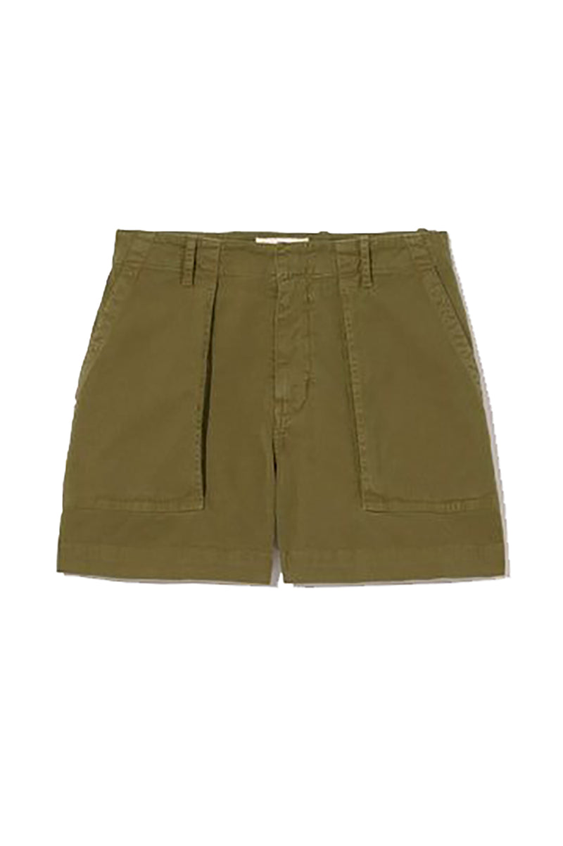 Utility Short in Military Green