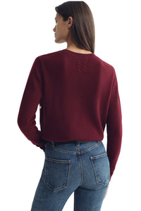 Sona Sweater in Burgundy