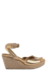 Afra Sweetheart Maritime Wedge in Gold Cervo