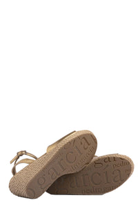 Afra Sweetheart Maritime Wedge in Gold Cervo