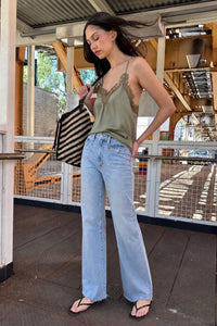 Anessa 31" Wide Leg Jean in Canoga