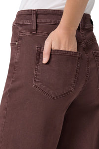 Anessa 31” Wide Leg Jean in Vintage Wild Mulberry