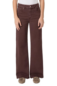 Anessa 31” Wide Leg Jean in Vintage Wild Mulberry