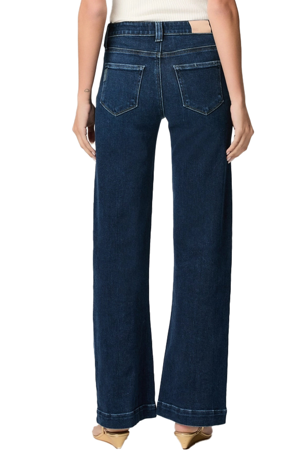 Leenah 32” Wide Leg Jean in Basilica